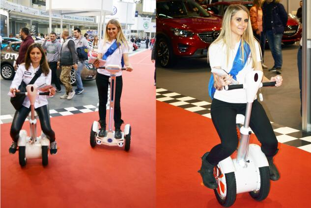 Airwheel, dedicated to portable intelligent transport, shows on the Belgrade Car show with kinds of intelligent electric scooters.