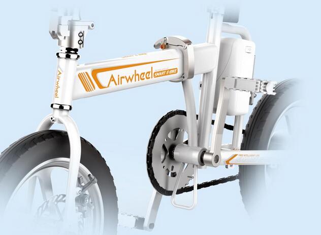 الآن، وأنواع كثيرة من الدراجات النارية ه الربيع، أخذ Airwheel قابلة للطي الدراجات النارية ه كمثال.